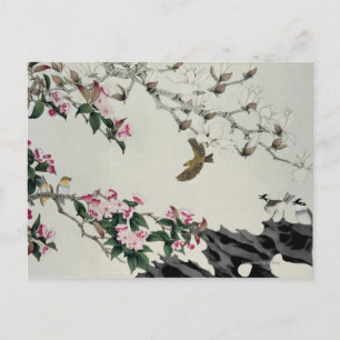 Frühlingsblumen Postkarte