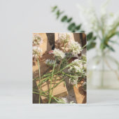 Frühlingsblumen Postkarte (Stehend Vorderseite)