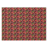Frühlingsblumen Regenbogen Liebe Herz Tischdecke (Vorderseite (Horizontal))
