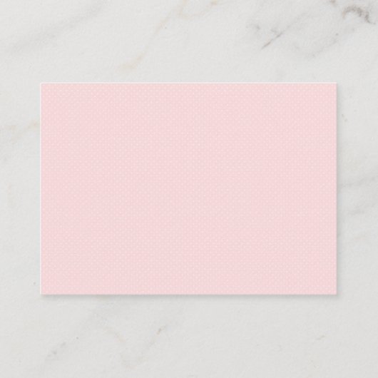 Frühlingsblumen Rosa Schmetterling Girl Books for Begleitkarte (Rückseite)