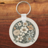 Frühlingsblumen Schlüsselanhänger (Vorderseite)