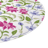 Frühlingsblumen Schneidebrett (Ecke)