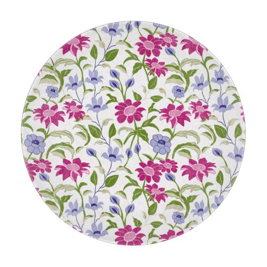 Frühlingsblumen Schneidebrett (Vorderseite)