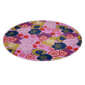 Frühlingsblumen Schneidebrett (Ecke)