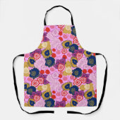 Frühlingsblumen Schürze (Vorderseite)