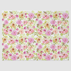 Frühlingsblumen Seidenpapier