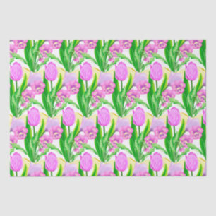 Frühlingsblumen Seidenpapier
