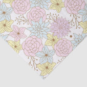 Frühlingsblumen Seidenpapier (Detail)