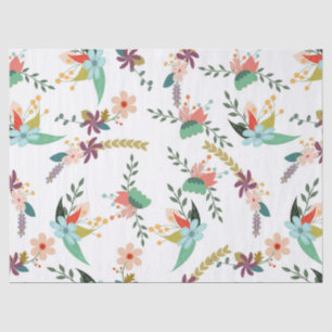 Frühlingsblumen Seidenpapier