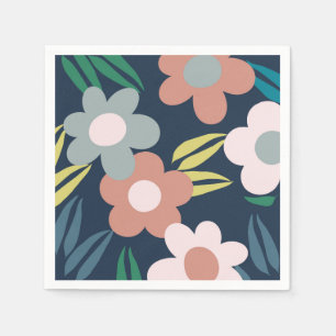 Frühlingsblumen Serviette
