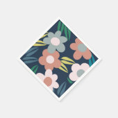 Frühlingsblumen Serviette (Ecke)
