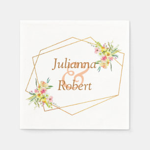 Frühlingsblumen Servietten
