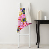 Frühlingsblumen Sherpadecke (Beispiel)