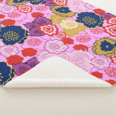 Frühlingsblumen Sherpadecke (3/4)