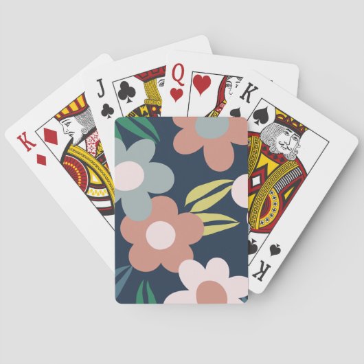 Frühlingsblumen Spielkarten (Rückseite)
