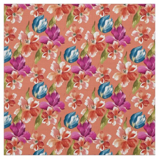 Frühlingsblumen Stoff (Muster)