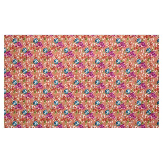 Frühlingsblumen Stoff (Fat Quarter (45,7 x 55,9 cm))