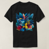 Frühlingsblumen T-Shirt (Design vorne)
