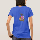 Frühlingsblumen T-Shirt (Rückseite)