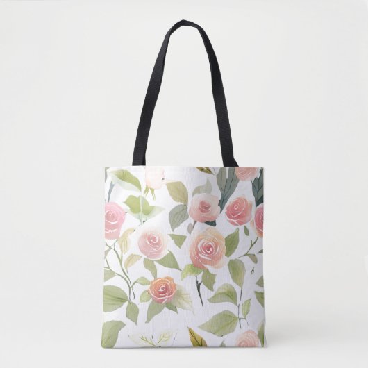 Frühlingsblumen Tasche (Vorderseite)
