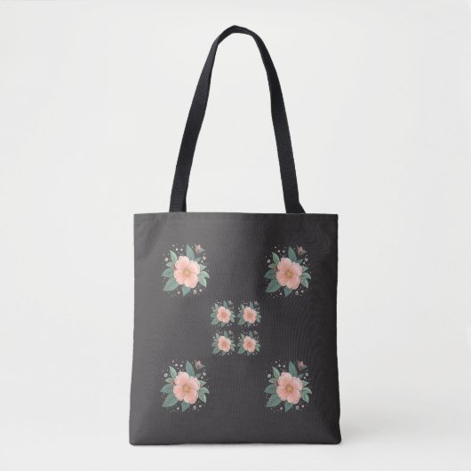 Frühlingsblumen Tasche (Vorderseite)
