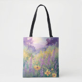 Frühlingsblumen Tasche (Vorderseite)