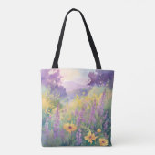 Frühlingsblumen Tasche (Rückseite)