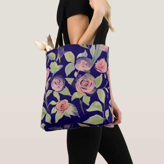 Frühlingsblumen Tasche (Von Nahem)