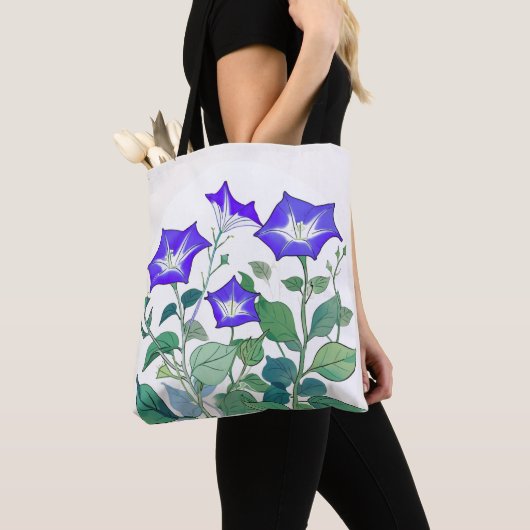 Frühlingsblumen Tasche (Von Nahem)
