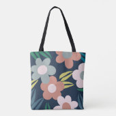 Frühlingsblumen Tasche (Rückseite)