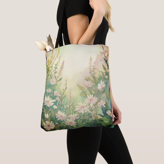 Frühlingsblumen Tasche (Von Nahem)