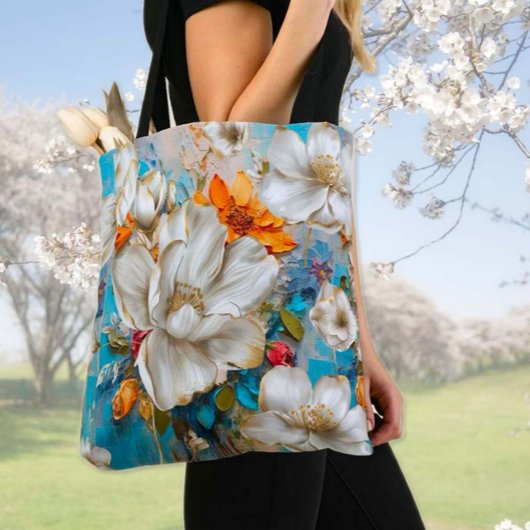 Frühlingsblumen Tasche