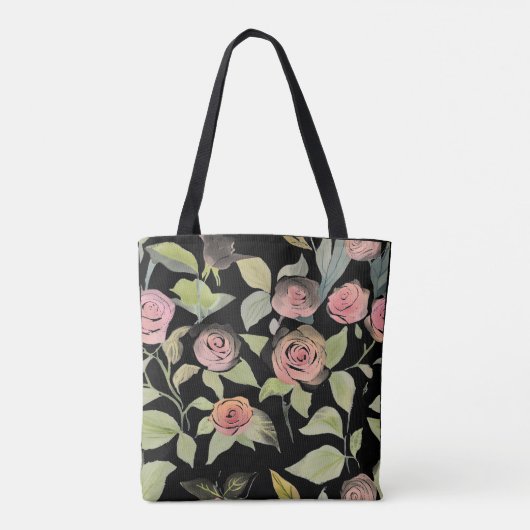 Frühlingsblumen Tasche (Rückseite)