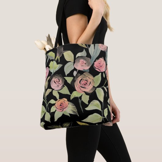 Frühlingsblumen Tasche (Von Nahem)