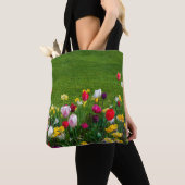 Frühlingsblumen Tasche (Von Nahem)