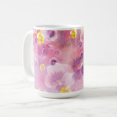 Frühlingsblumen Tasse (Vorderseite Links)