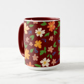 Frühlingsblumen Tasse (Vorderseite Links)