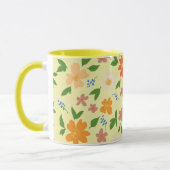 Frühlingsblumen Tasse (Links)