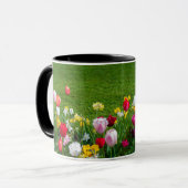 Frühlingsblumen Tasse (Vorderseite Links)