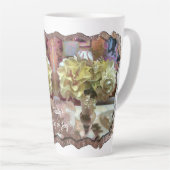 Frühlingsblumen Tasse der Freude PCM1 Latte-Mug (Rechte Ecke)