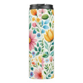 Frühlingsblumen Thermosbecher (Rückseite)