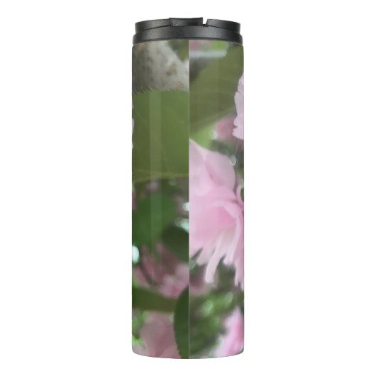 Frühlingsblumen Thermosbecher (Rückseite)