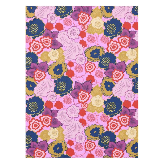 Frühlingsblumen Tischdecke (Vorderseite)