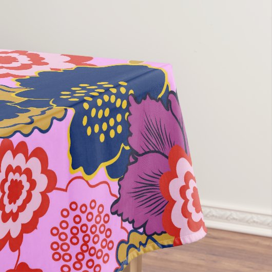 Frühlingsblumen Tischdecke (Beispiel)