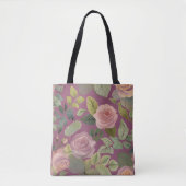 Frühlingsblumen Tote Tasche (Vorderseite)