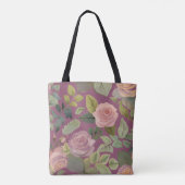 Frühlingsblumen Tote Tasche (Rückseite)