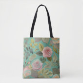 Frühlingsblumen Tote Tasche (Vorderseite)