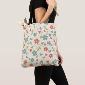 Frühlingsblumen Tote Tasche (Von Nahem)