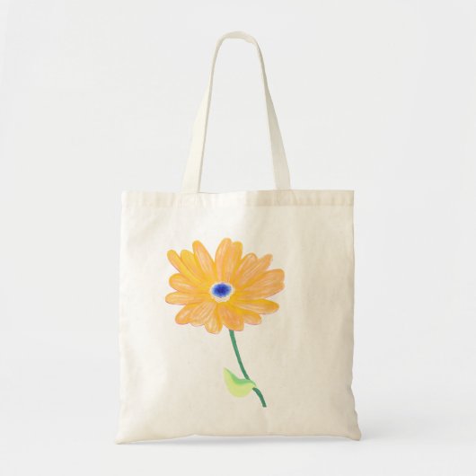 Frühlingsblumen tragetasche (Vorne)