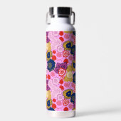 Frühlingsblumen Trinkflasche (Vorne)